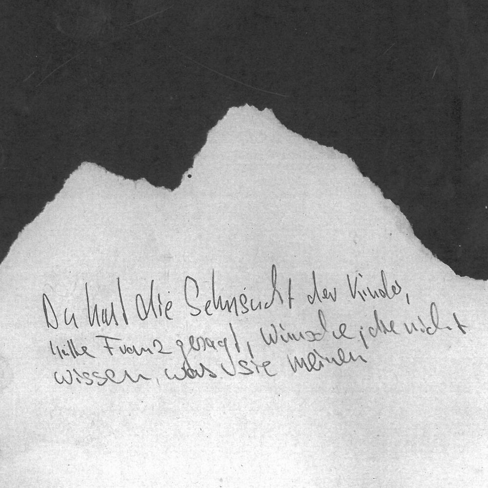 Textcollage Der Literarische Vorwurf an das Versprechen Nr.1