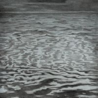"Das Meer", Bleistift auf Papier, 30 x 21 cm, 2021