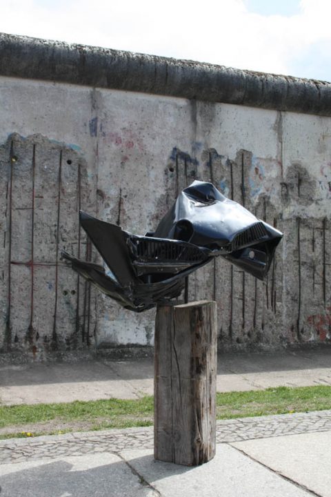 Geminus, an der Berliner Mauer