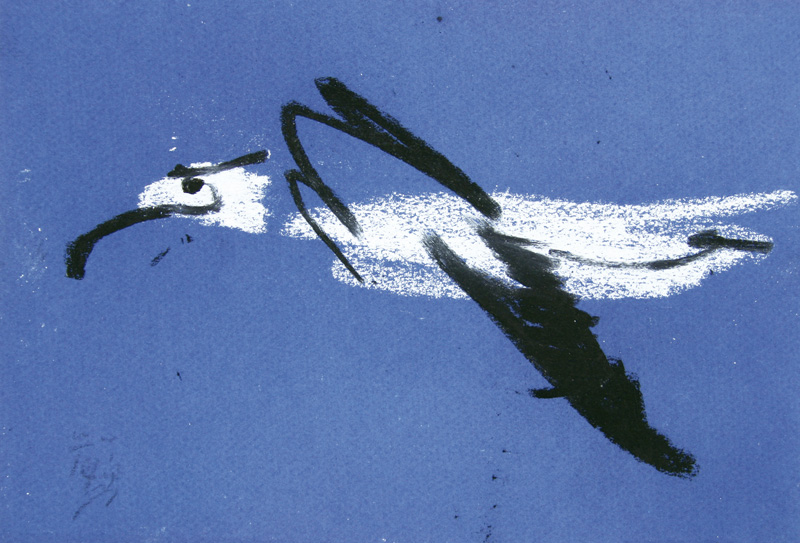 Air Jordan, 2007, Kreide, 17,5x25,5cm